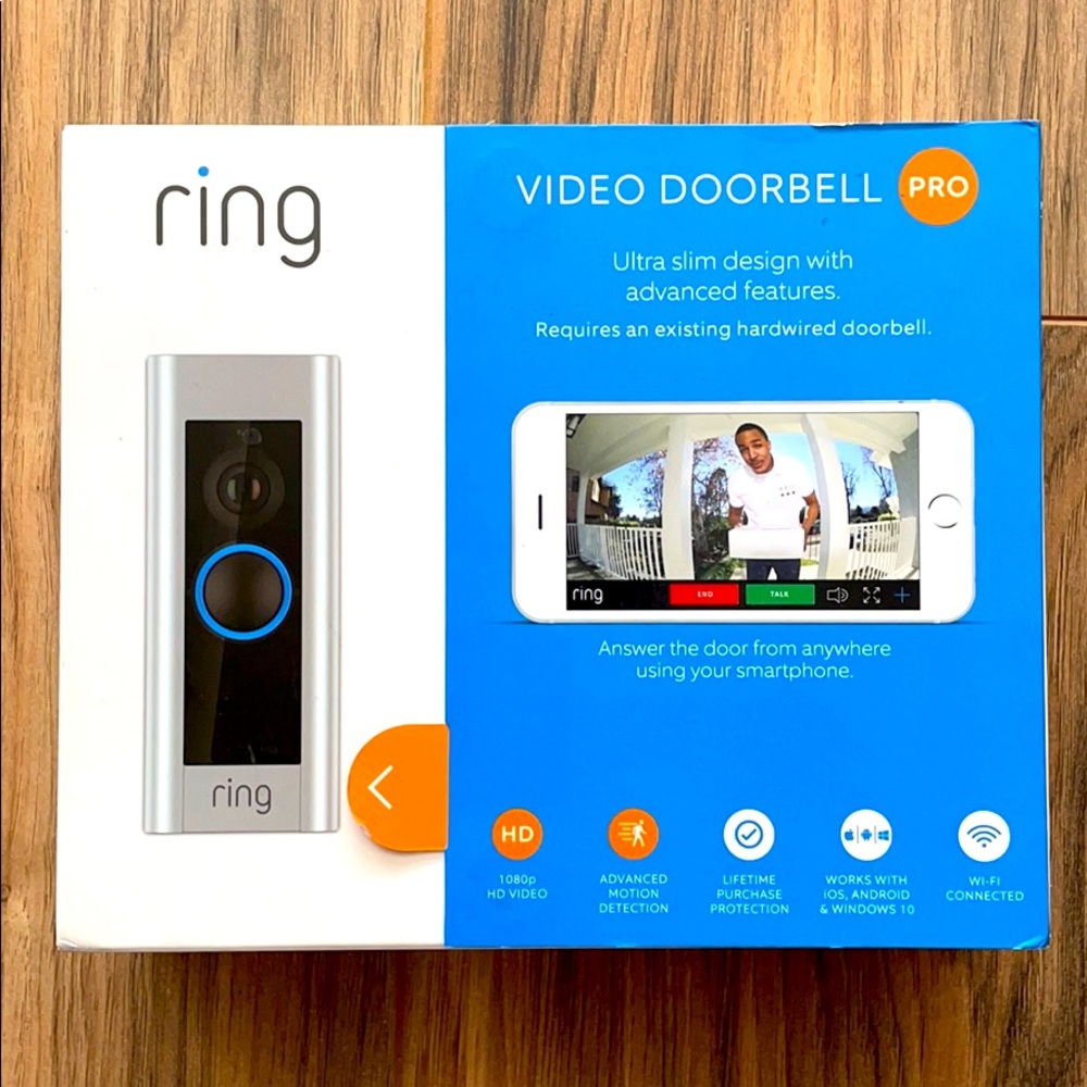 Ring Video Doorbell Pro, brand new